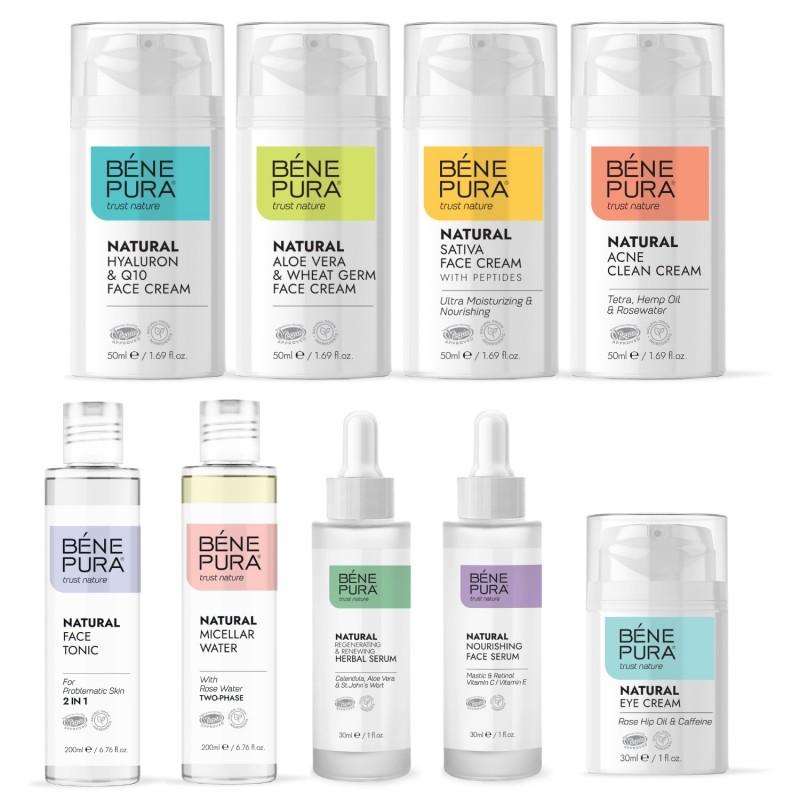 Mega Set "Cuidados faciais" - Produtos para comparar