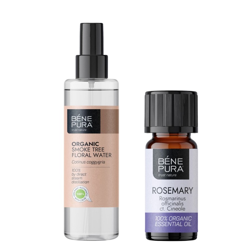 Bio Sumagre Água floral e Bio Alecrim Cineol Óleo essencial - GMC