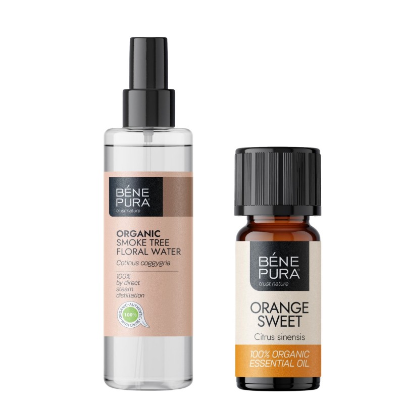 Bio Sumagre Água floral e Bio Laranja Doce Óleo essencial - GMC