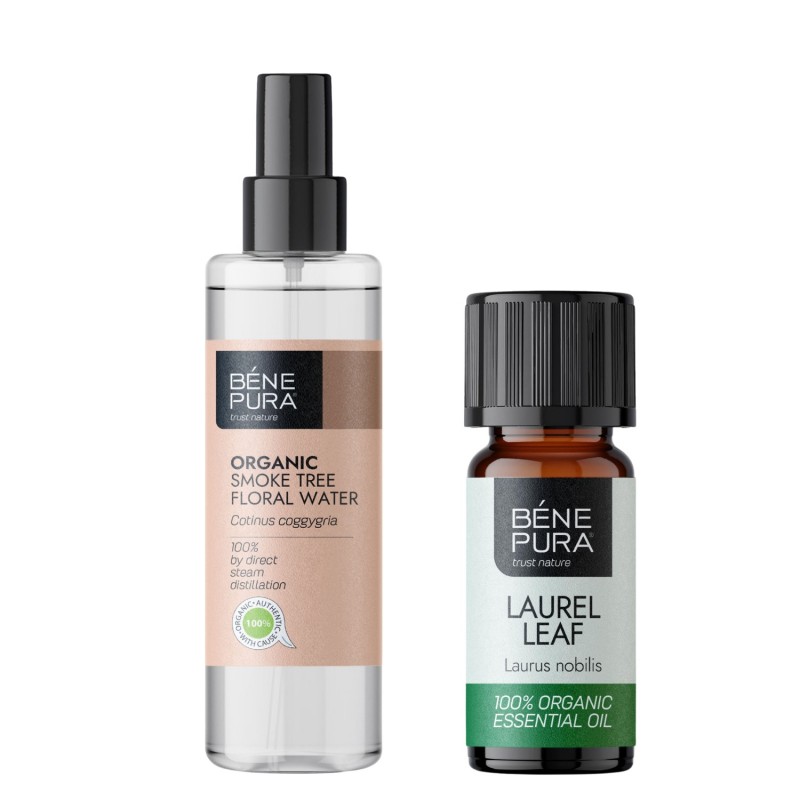 Bio Sumagre Água floral e Bio Louro Óleo essencial - GMC