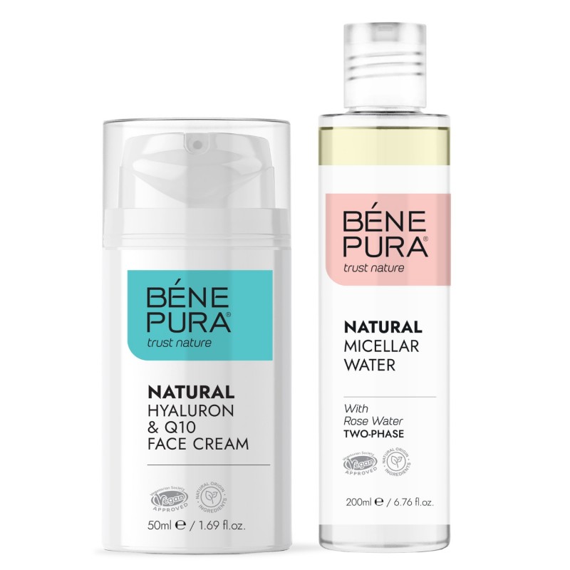 Água Micelar e Hyaluron & Q10 Creme Facial - GMC