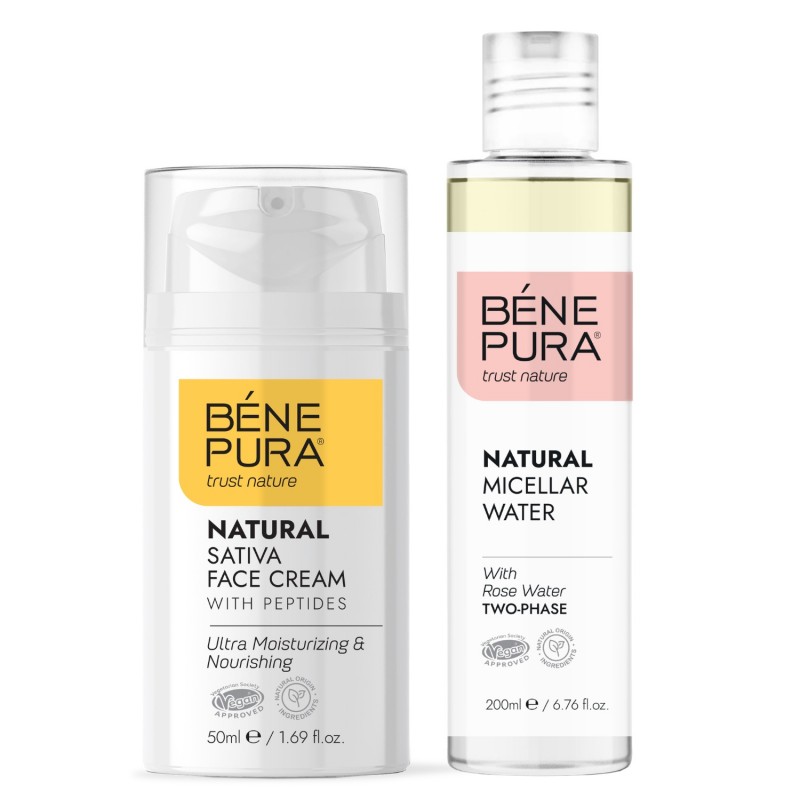 Água Micelar e Creme Hidratante Facial - GMC