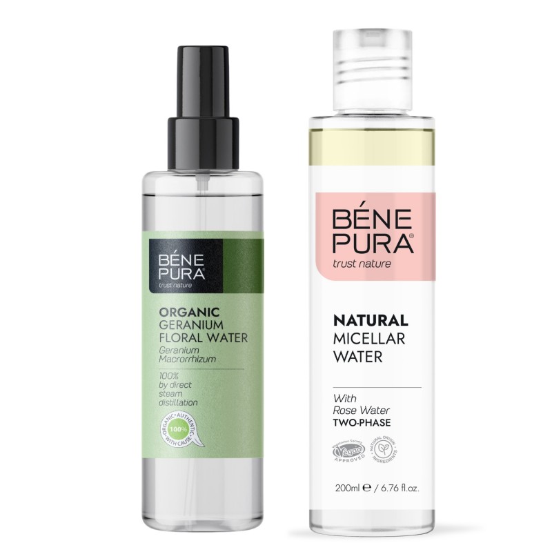 Água Micelar e Bio Gerânio Água floral - 