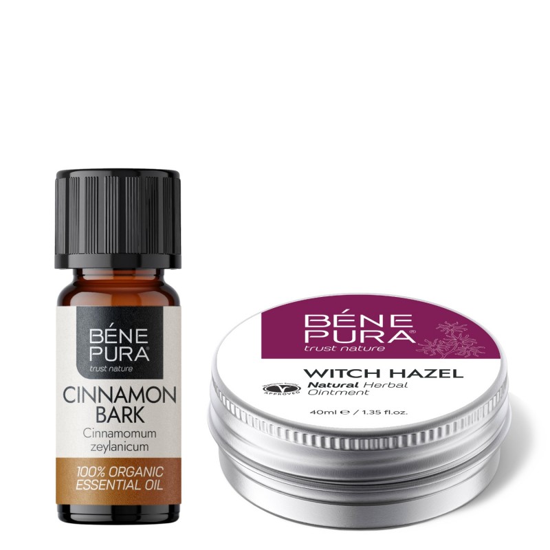 Pomada para Hemorróidas com Hamamélis e Bio Canela Óleo essencial - GMC
