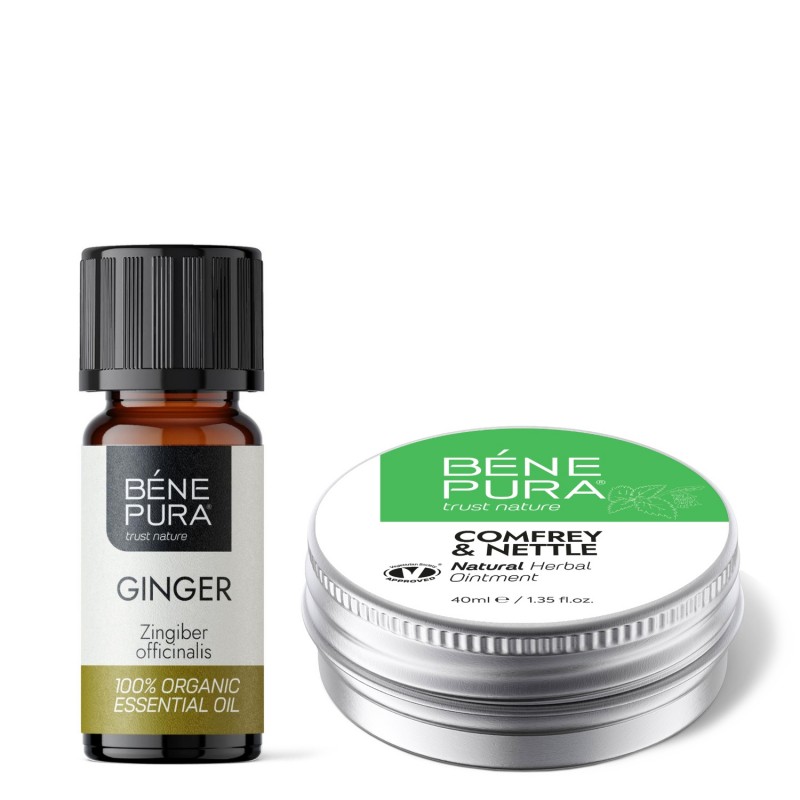 Pomada Articular com Consolda e Urtiga e Bio Gengibre Óleo essencial - GMC