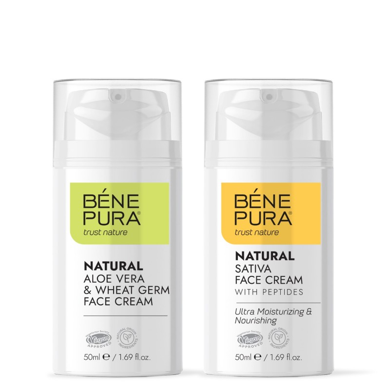 Creme Facial Aloe Vera e Creme Hidratante Facial - GMC