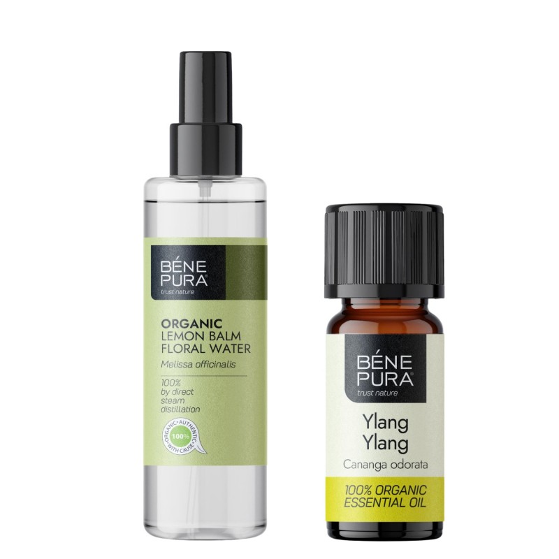 Bio Melissa Água floral e Bio Ylang-ylang Óleo essencial - GMC
