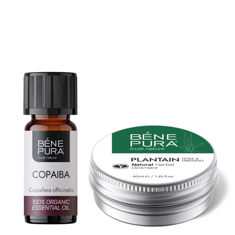Pomada para Coceira com Tanchagem e Bio Copaiba Óleo essencial - GMC