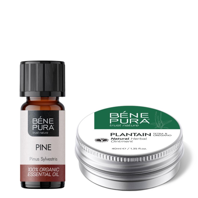 Pomada para Coceira com Tanchagem e Bio Pinheiro Silvestre Óleo essencial - GMC