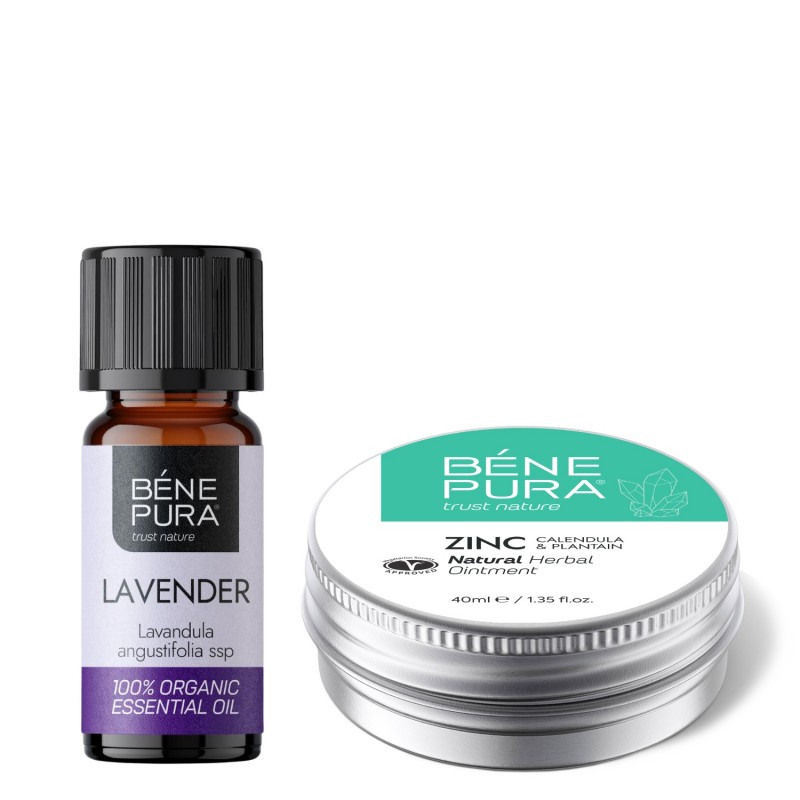 Pomada para Coceira com Óxido de Zinco e Bio Lavanda Óleo essencial - GMC
