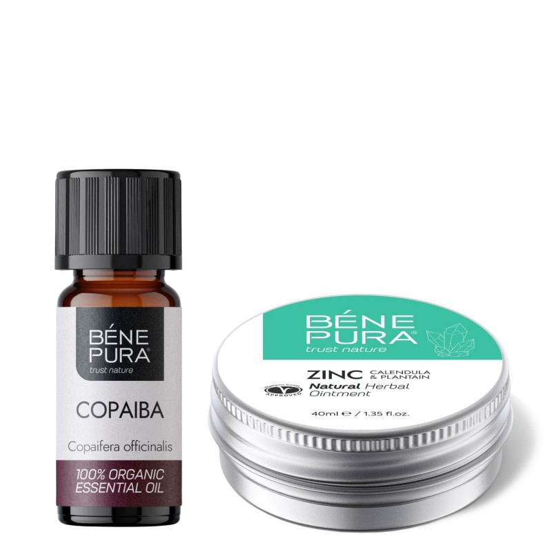 Pomada para Coceira com Óxido de Zinco e Bio Copaiba Óleo essencial - GMC