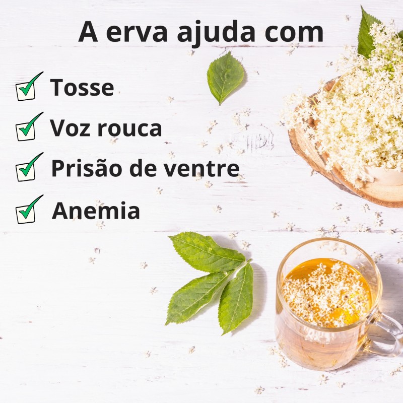 Flor de Sabugueiro - 3x70g