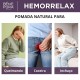 3x Pomada para Hemorróidas com Mil-folhas Brancas, Tetra e Cúrcuma - 40ml