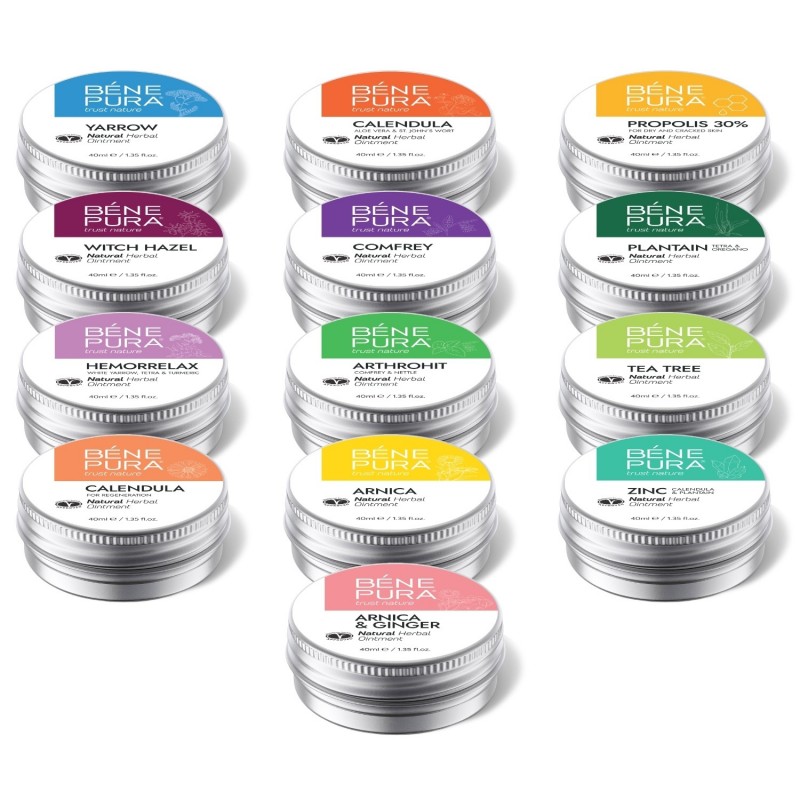 Mega Set "Família Saudável" - Pomadas para hematomas