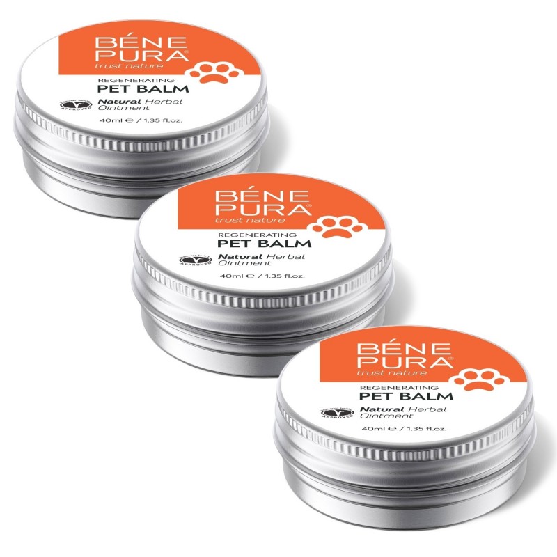 3x Bálsamo Regenerador para Animais com Calêndula - 40ml - Pomadas para cães