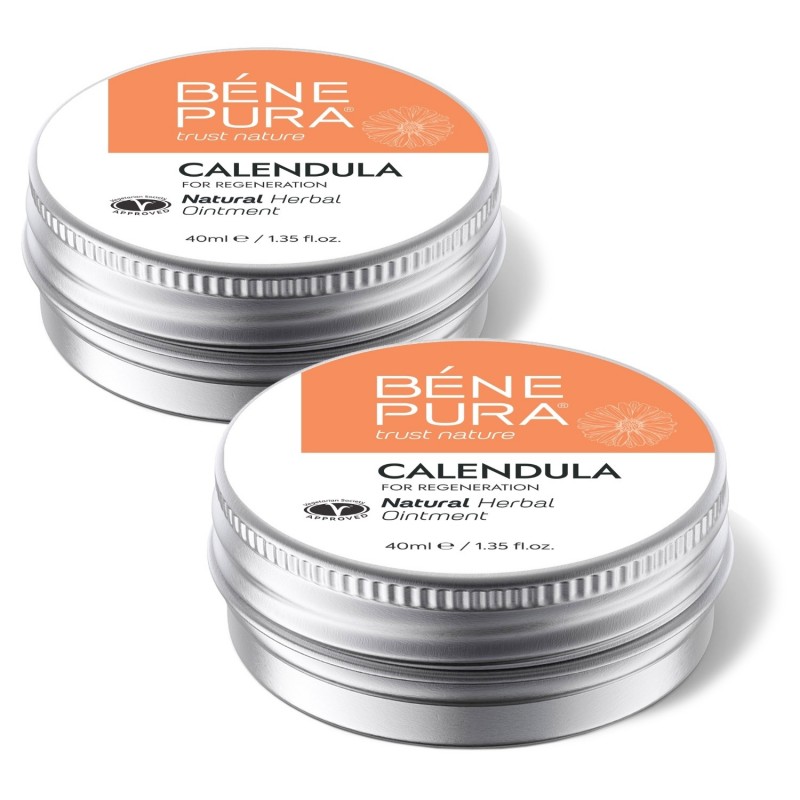 2x Pomada para Queimaduras e Feridas com Calêndula - 40ml - Conjuntos