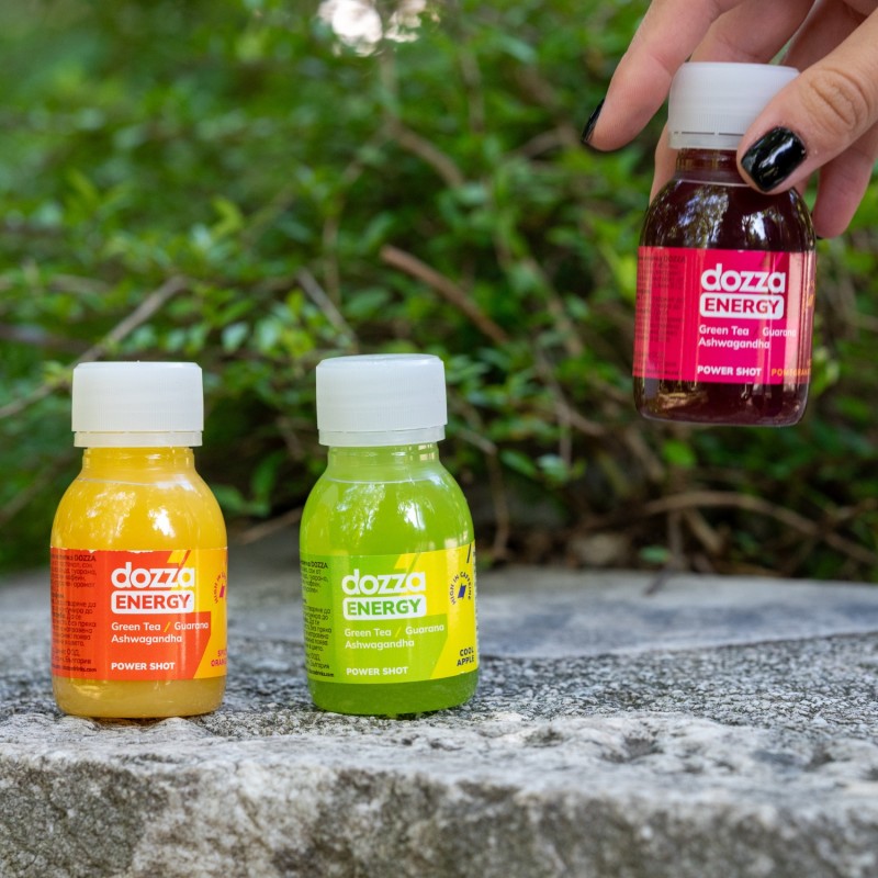 6x Pack DOZZA Energy Hot Pomegranate Energy shot - 60ml - Benepura.pt 6x Pack DOZZA Energy Hot Pomegranate Energy shot - 60ml