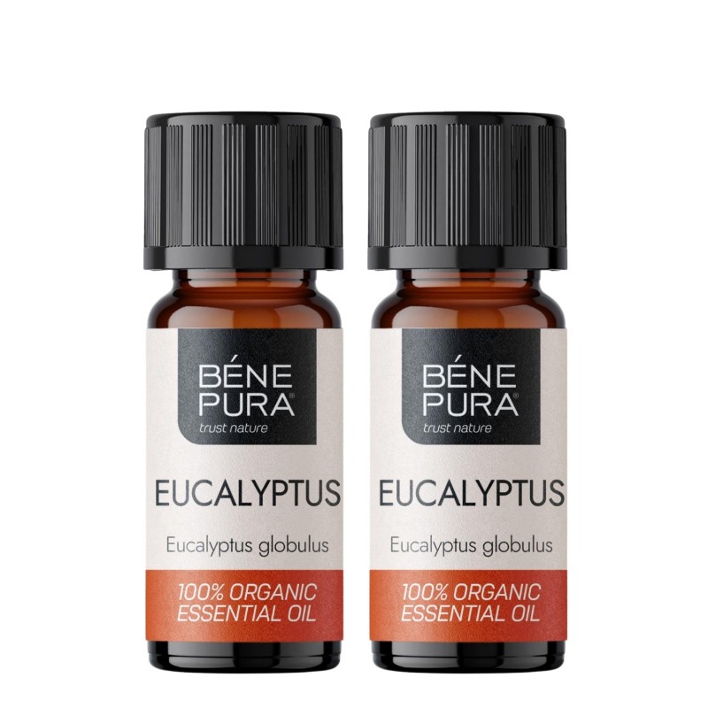 2x Bio Eucalipto Globulus Óleo essencial - 10ml - Óleos essenciais