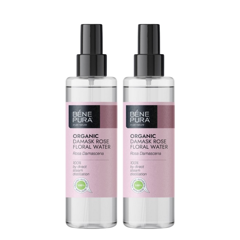 2x Bio Rosa Damascena Água de Rosas - 250ml - Águas florais