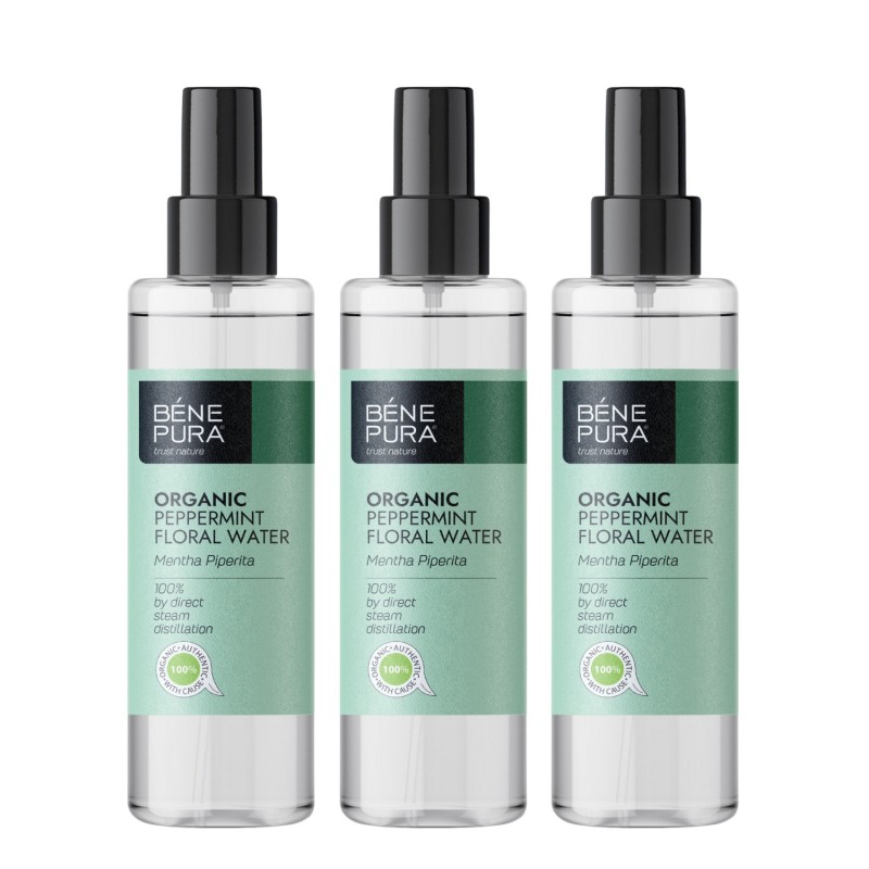 3x Bio Hortelã Água floral - 250ml - Águas florais
