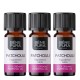 3x Bio Patchouli Óleo essencial - 10ml
