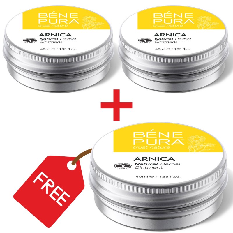 3x Pomada para Contusões e Musculos com Arnica - 40ml - Produtos para comparar