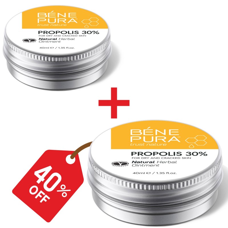 2x Pomada para Coceira com 30% Propolis - 40ml - Pomadas para herpes labial