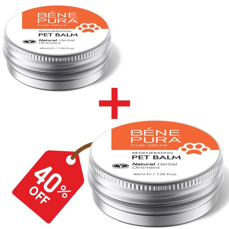 2x Bálsamo Regenerador para Animais com Calêndula - 40ml - Pomadas para cães