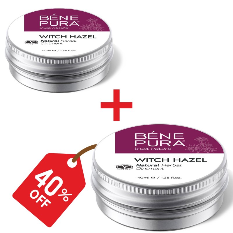 2x Pomada para Hemorróidas com Hamamélis - 40ml - 