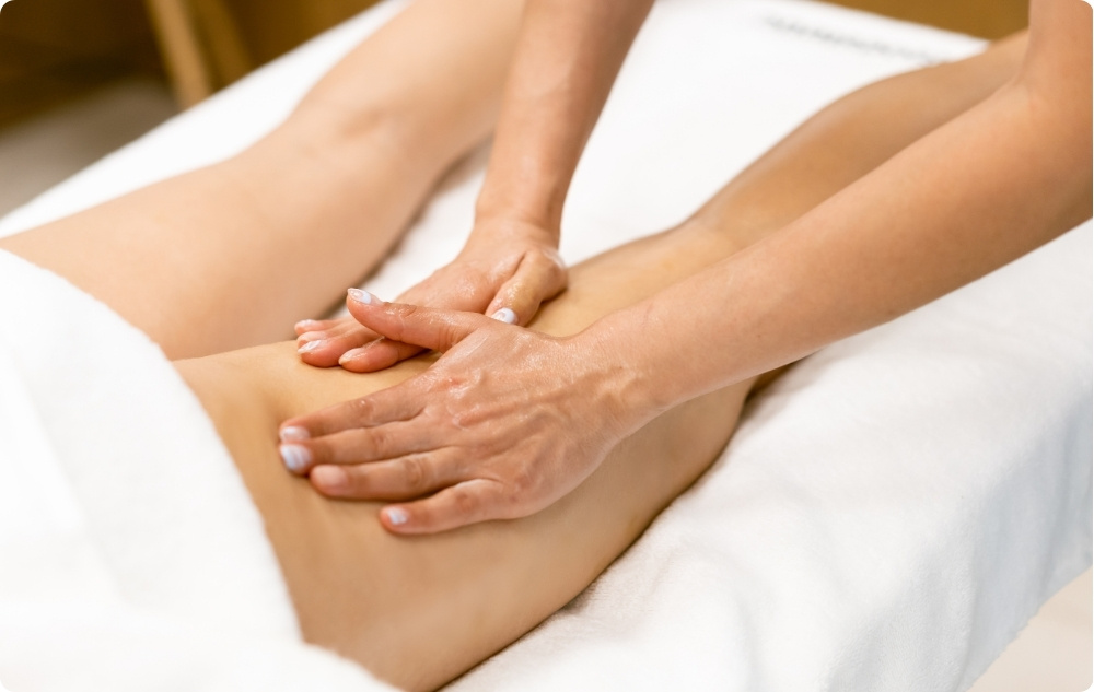 Como óleo de massagem para a celulite e flacidez cutânea