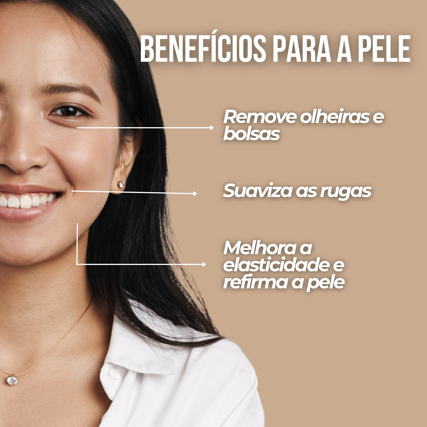 Conjunto "Cuidados da pele dos olhos"