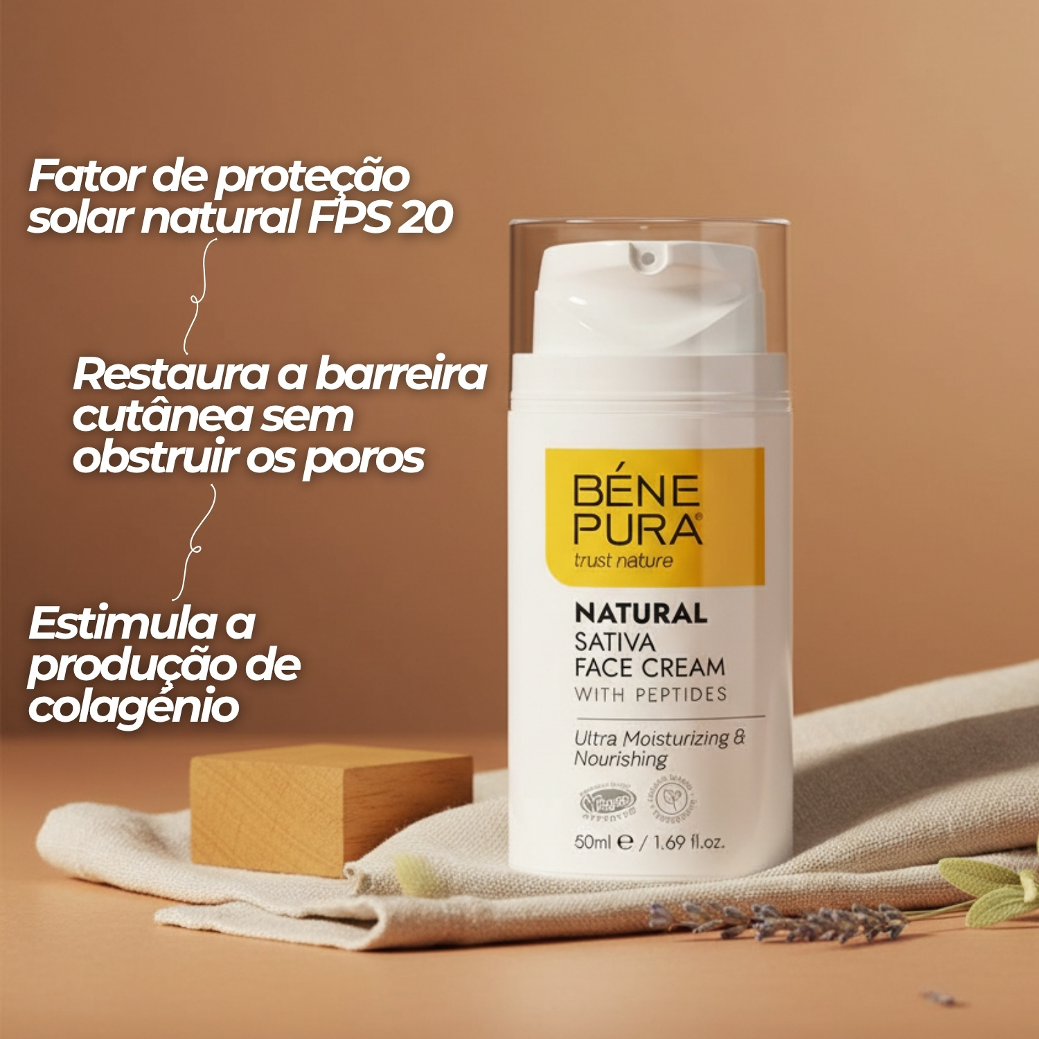 Creme Hidratante Facial - 50ml