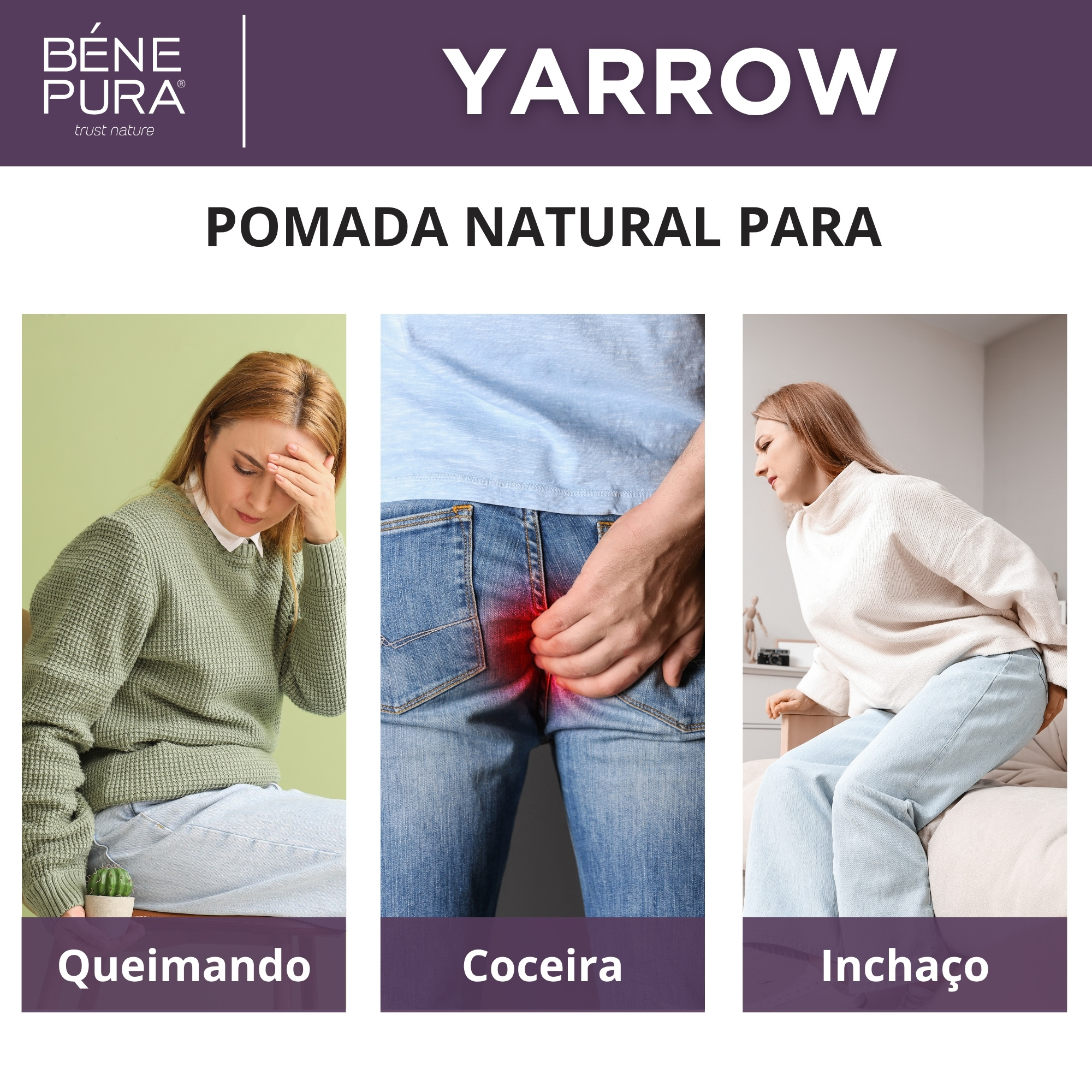 Conjunto "Pomadas para Hemorroidas"