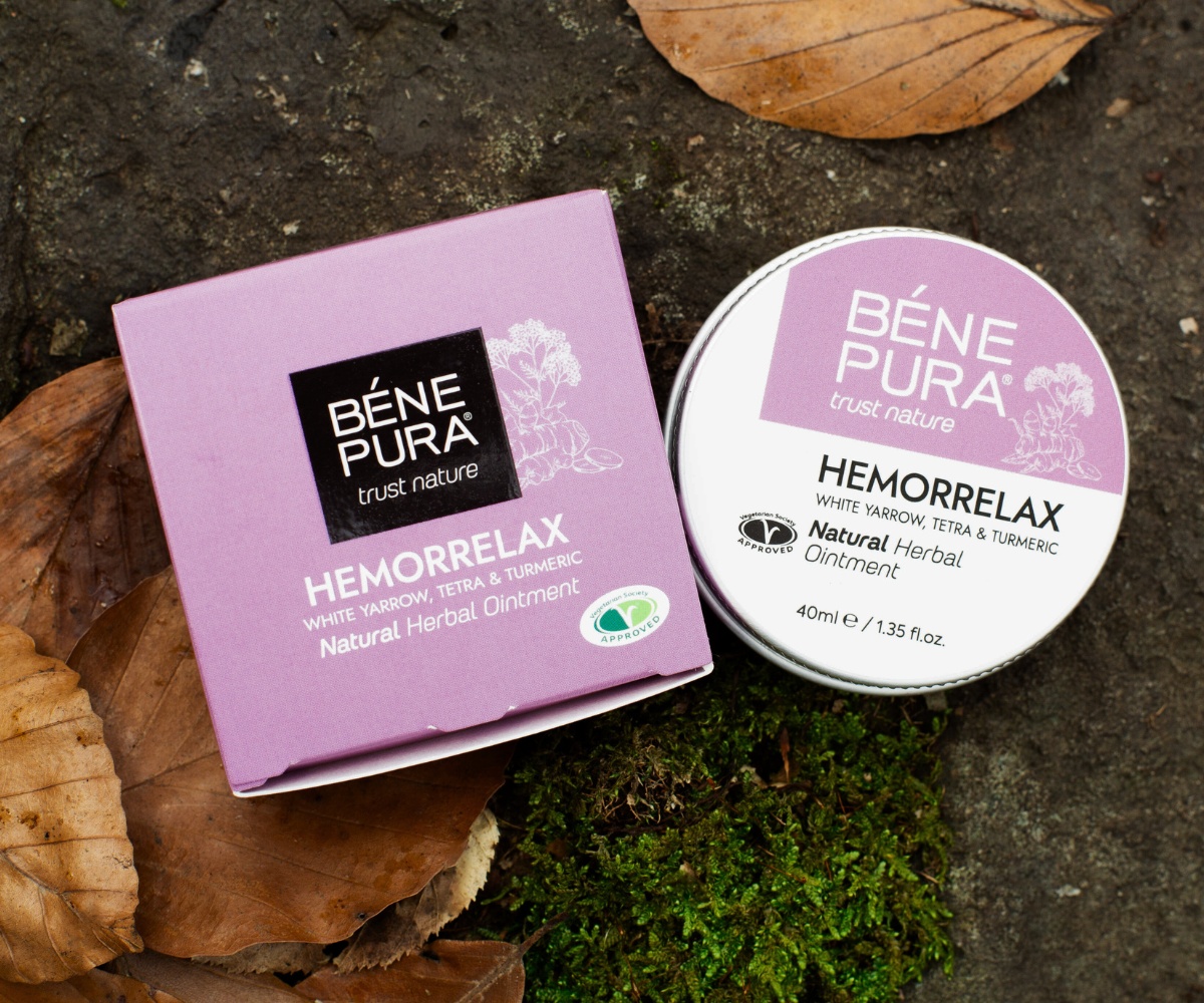 Pomada para Hemorróidas com Mil-folhas Brancas, Tetra e Cúrcuma - 40ml